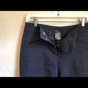 Ann Taylor Signature Ankle Pants Dark Navy